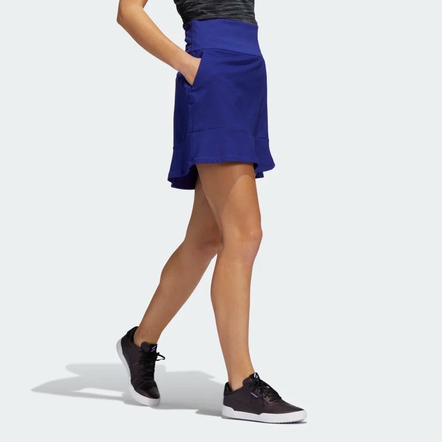 Adidas Ladies Frill Skort - Blue