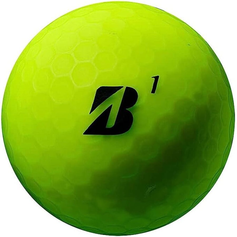 36 Bridgestone E12 Pristine Contact Matte Green Golf Balls - Recycled