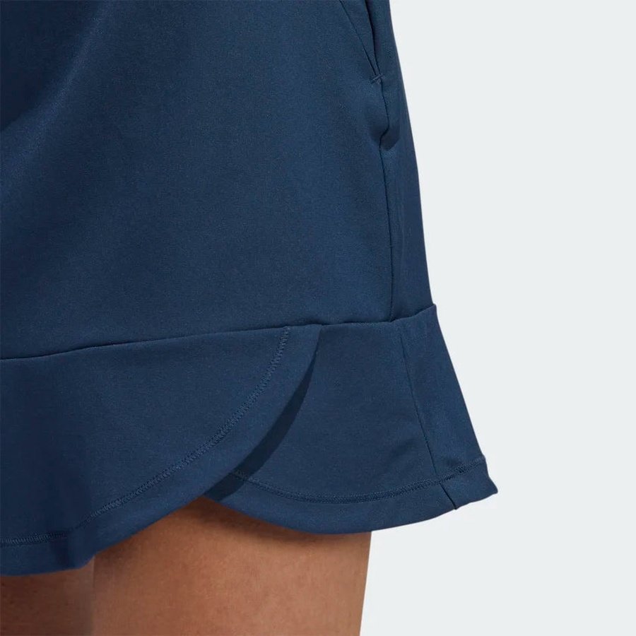 Adidas Ladies Frill Skort - Navy