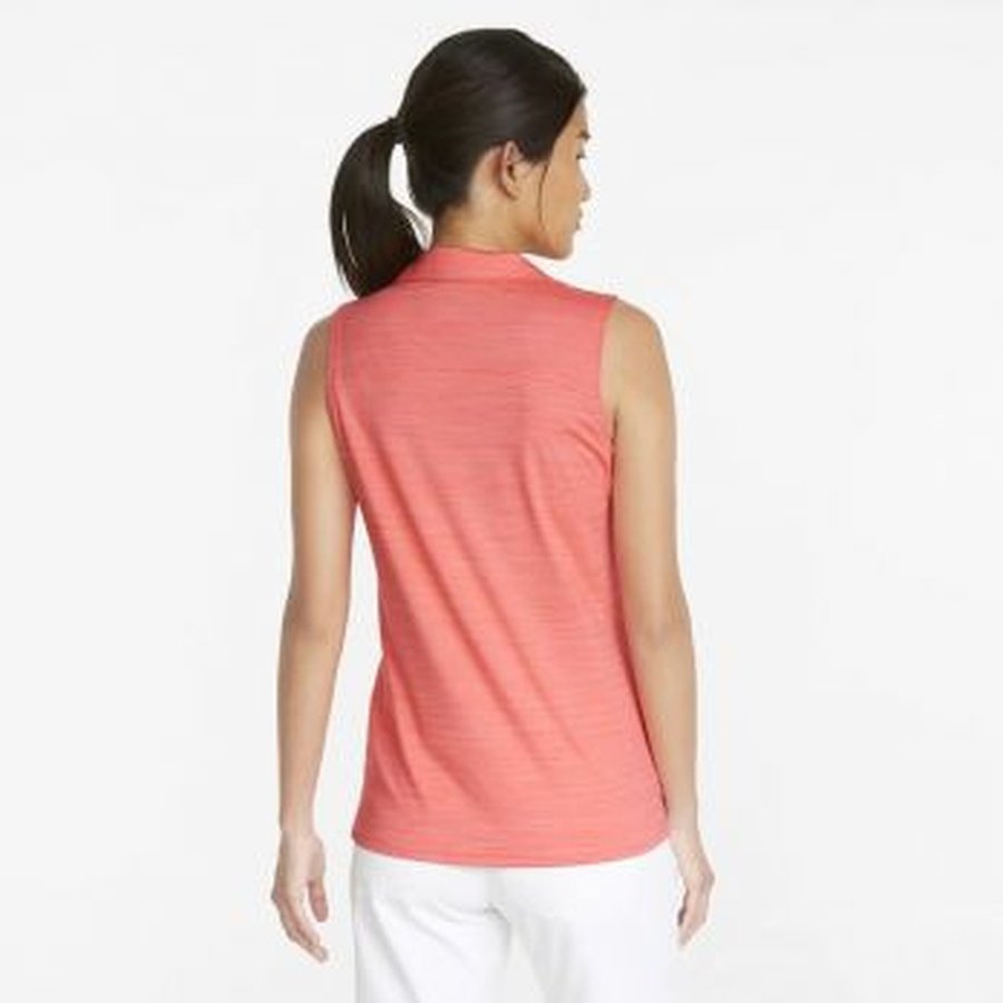 Puma Women's CLOUDSPUN Coast Sleeveless Golf Polo