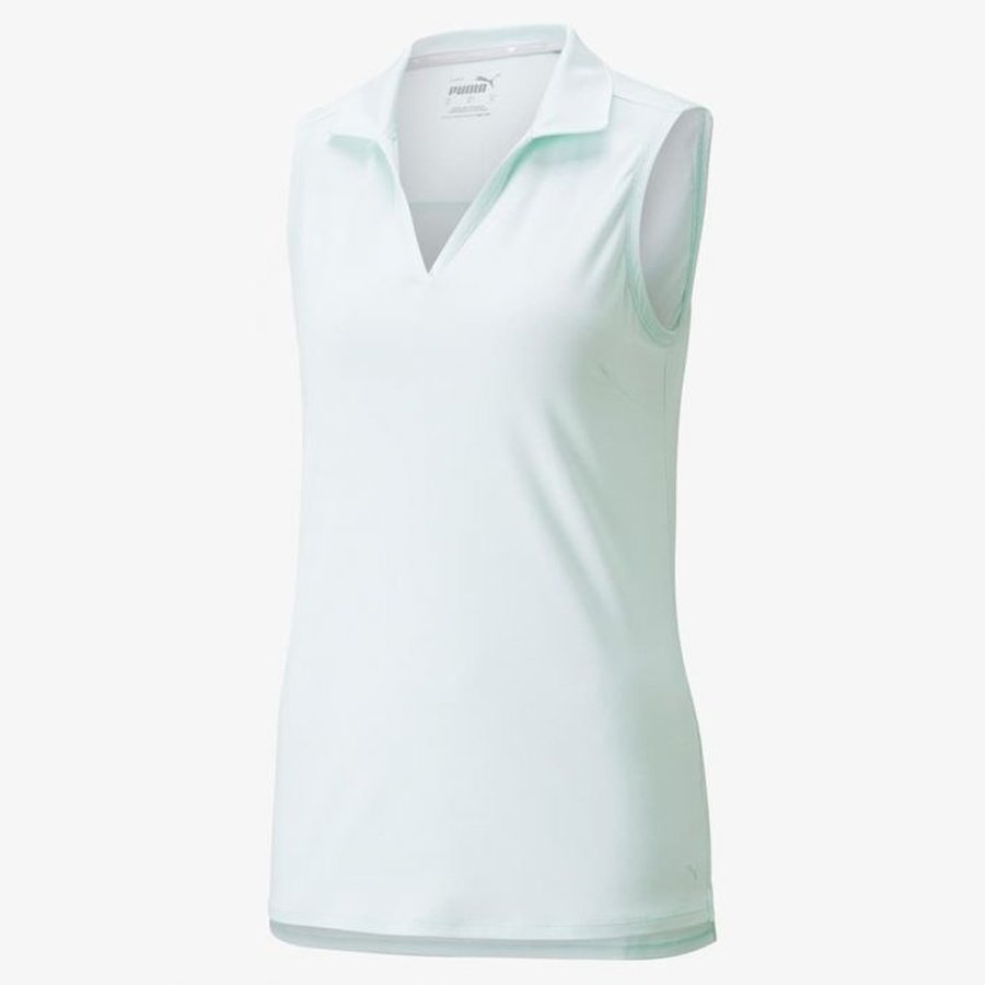 Puma Women's CLOUDSPUN Coast Sleeveless Golf Polo