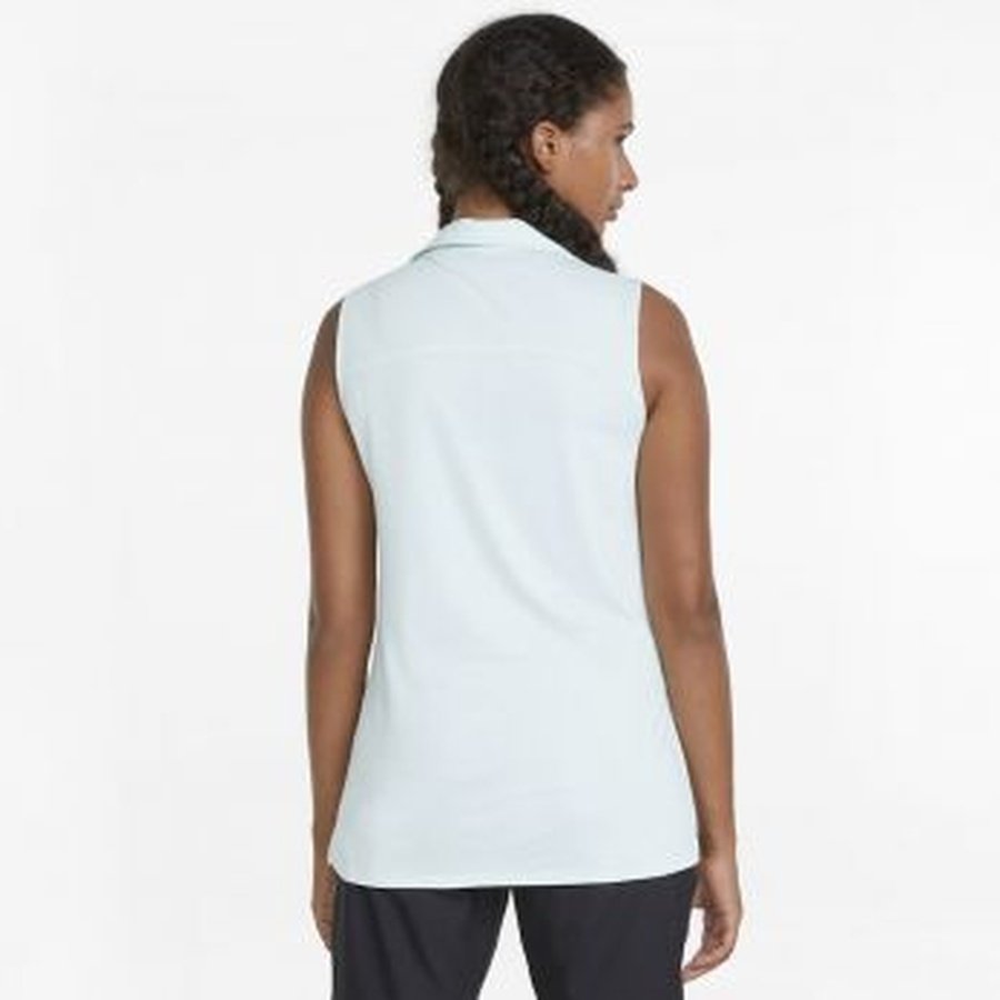Puma Women's CLOUDSPUN Coast Sleeveless Golf Polo