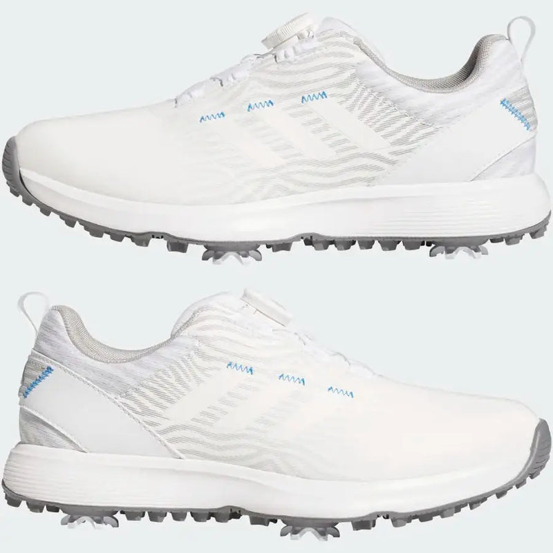 Adidas Ladies S2G BOA Golf Shoes - White