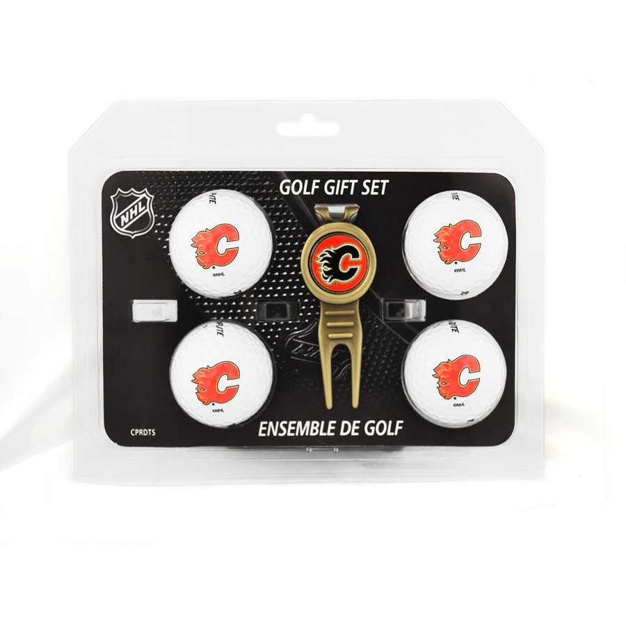 NHL Four Golf Balls & Divot Tool Set