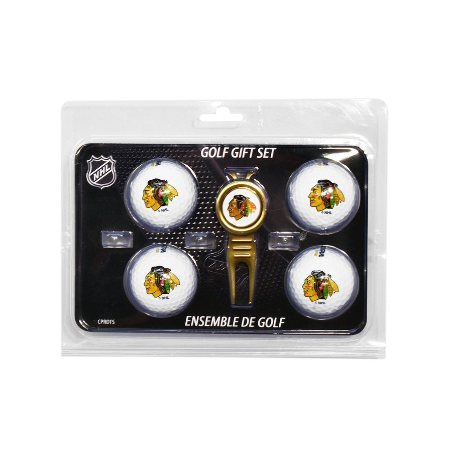 NHL Four Golf Balls & Divot Tool Set