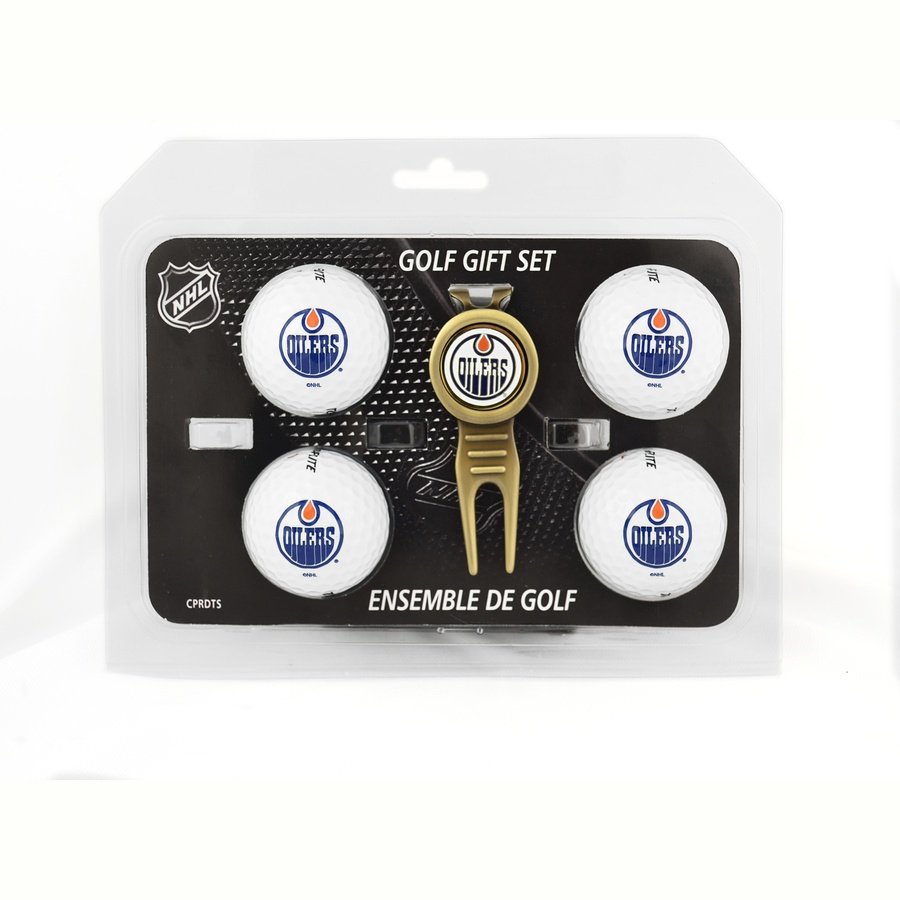 NHL Four Golf Balls & Divot Tool Set