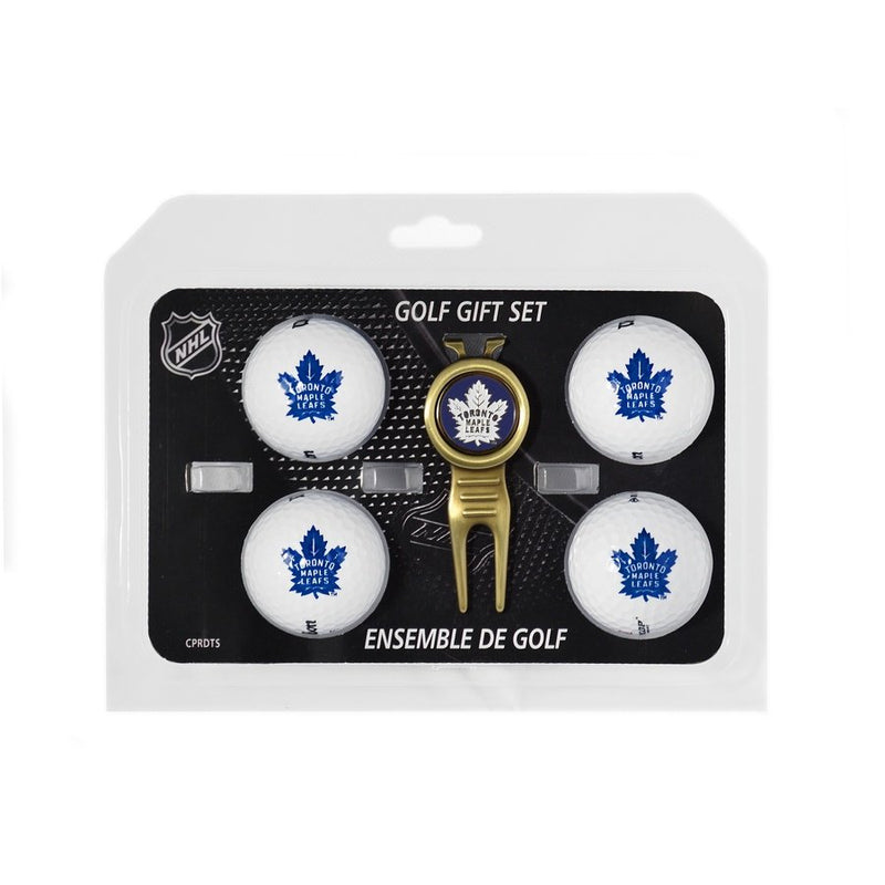 NHL Four Golf Balls & Divot Tool Set