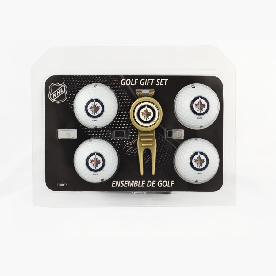 NHL Four Golf Balls & Divot Tool Set