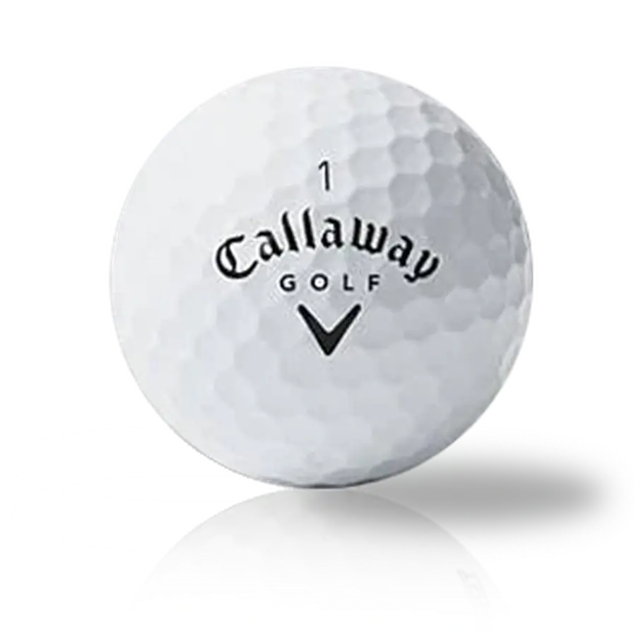 60 Callaway Mix White Golf Balls - Recycled