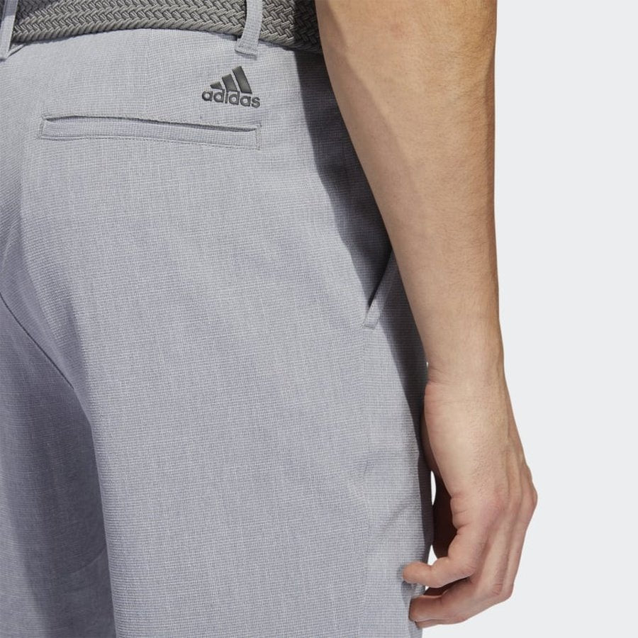 Adidas Crosshatch Men s Shorts 38 Grey Three White