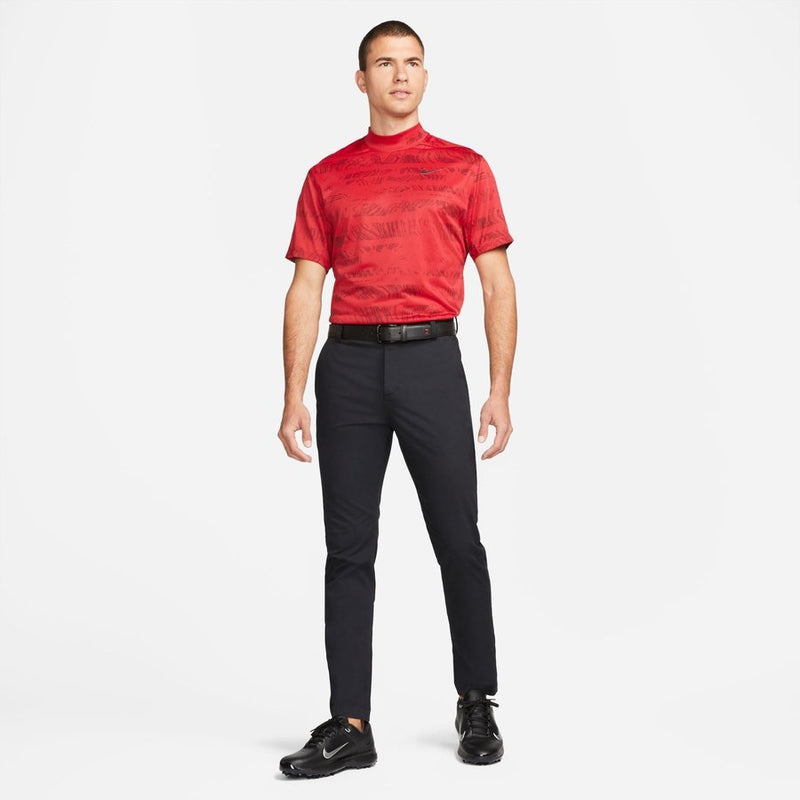 Nike Men's Tiger Woods Dri-Fit ADV Mock Polo - Red