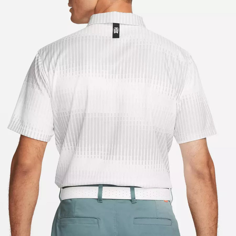 Nike Dri-FIT ADV Tiger Woods Print Golf Polo - White