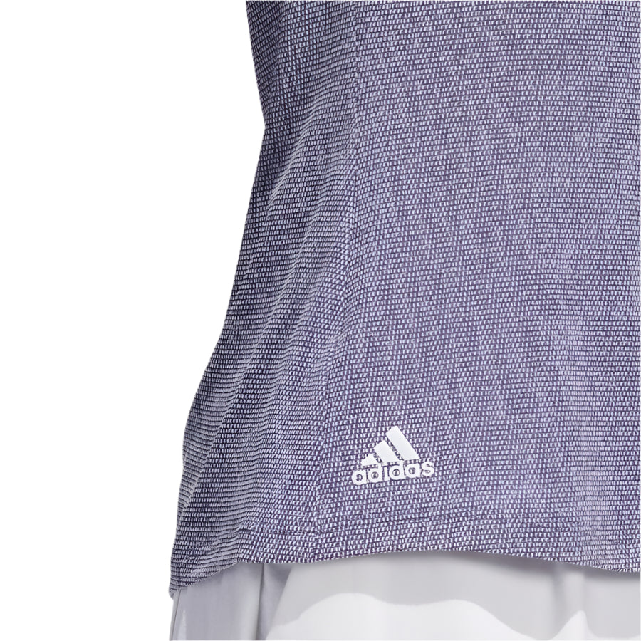 Adidas Essentials Mock Neck Sleeveless Polo Shirt
