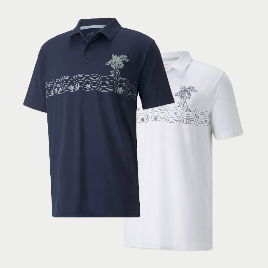 Puma CLOUDSPUN Oasis Golf Polo