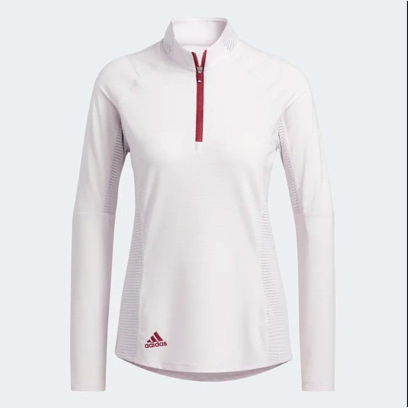 Ladies Adidas HEAT.RDY Mock Polo Shirt