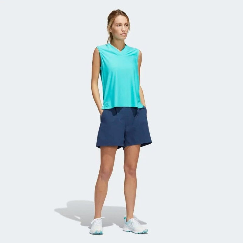 Adidas Ladies Go-To Sleeveless Polo Shirt