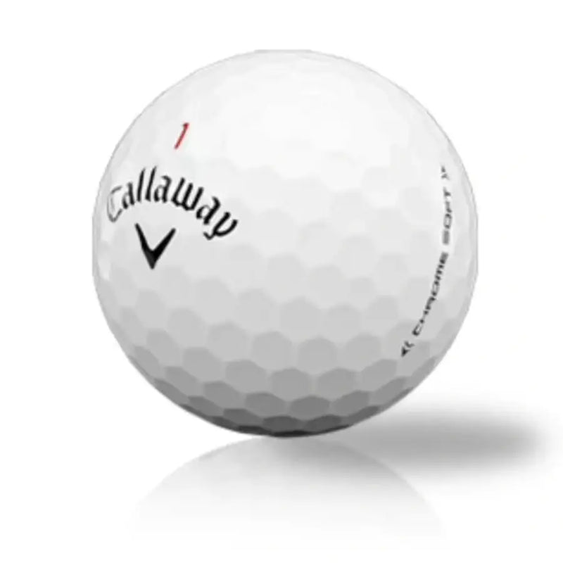 36 Callaway Chrome Soft Mix White Golf Balls - Recycled
