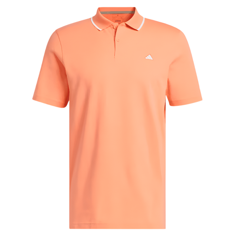 Adidas 2023 Go-To Pique Golf Polo Shirt - Orange