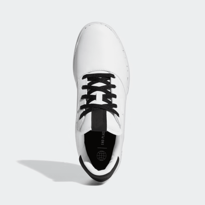 Adidas Retro Green Golf Shoes - White