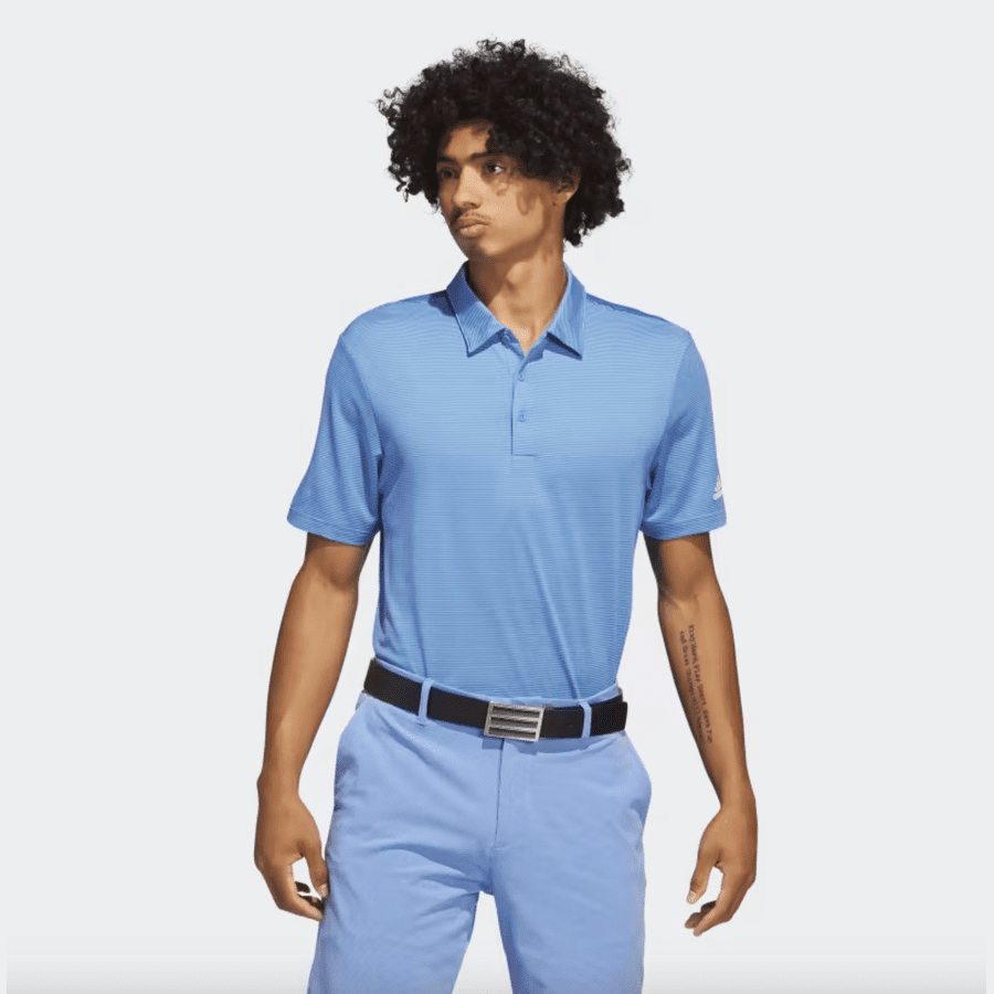 Adidas Ottoman Stripe Polo Shirt