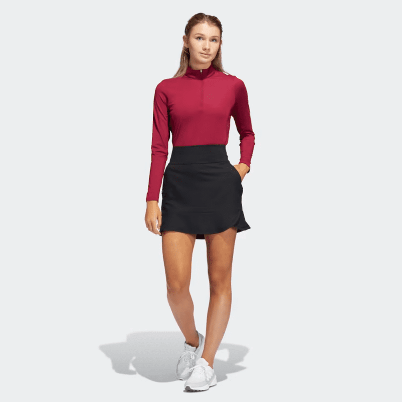 Adidas Ladies Frill Skirt - Black
