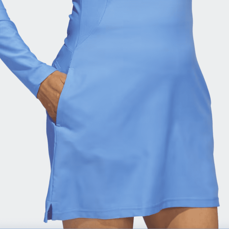 Adidas Long Sleeve Golf Dress - Blue