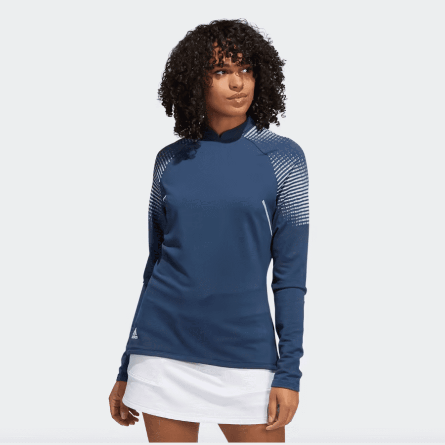 Adidas Ladies COLD.RDY Long-Sleeve Top - Navy