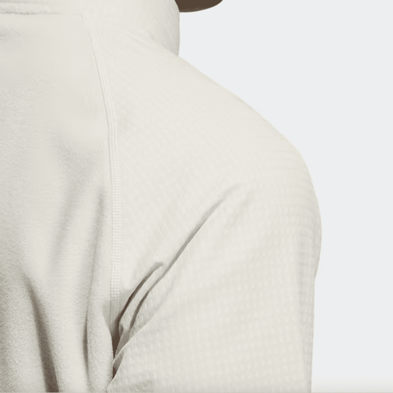 Adidas Beige Statement Full-Zip Jacket