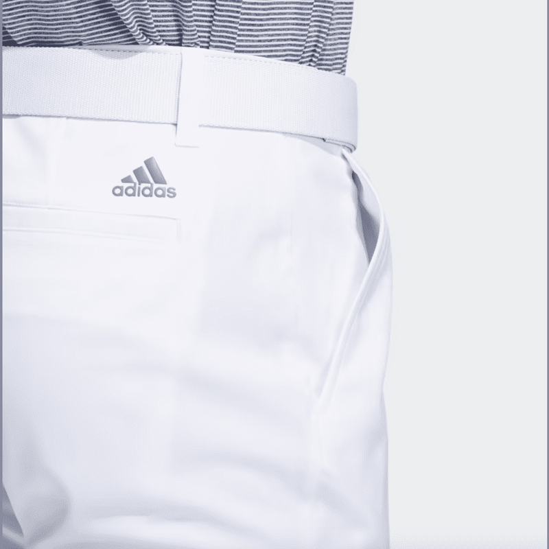 Adidas white top golf pants