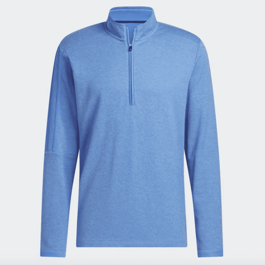 Adidas 3-Stripes Quarter-Zip Pullover