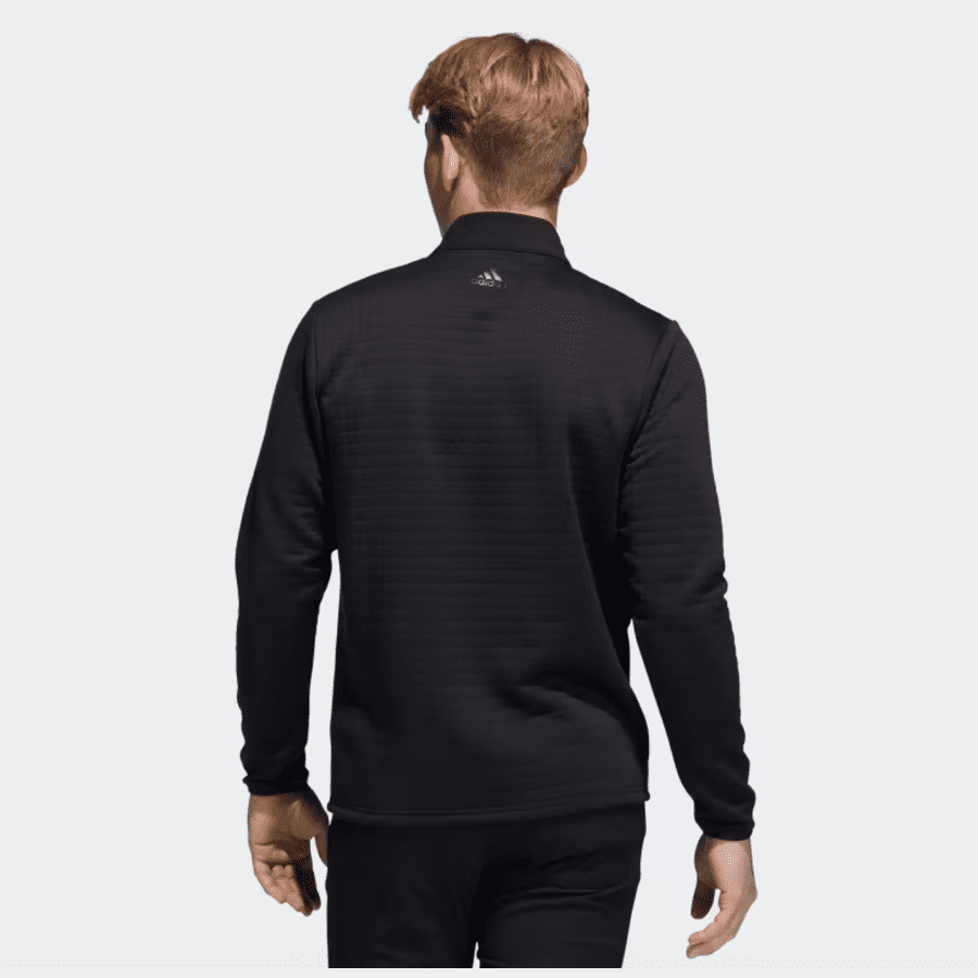 Adidas Water Repellent 1/4 Zip Pullover - Black