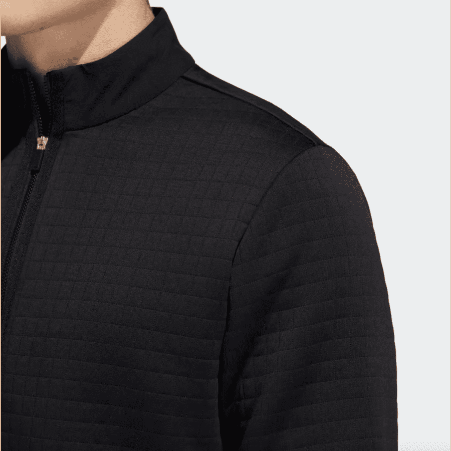 Adidas Water Repellent 1/4 Zip Pullover - Black