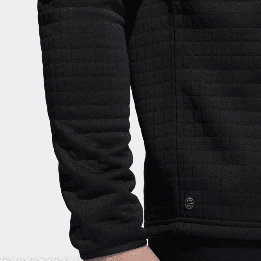 Adidas Water Repellent 1/4 Zip Pullover - Black