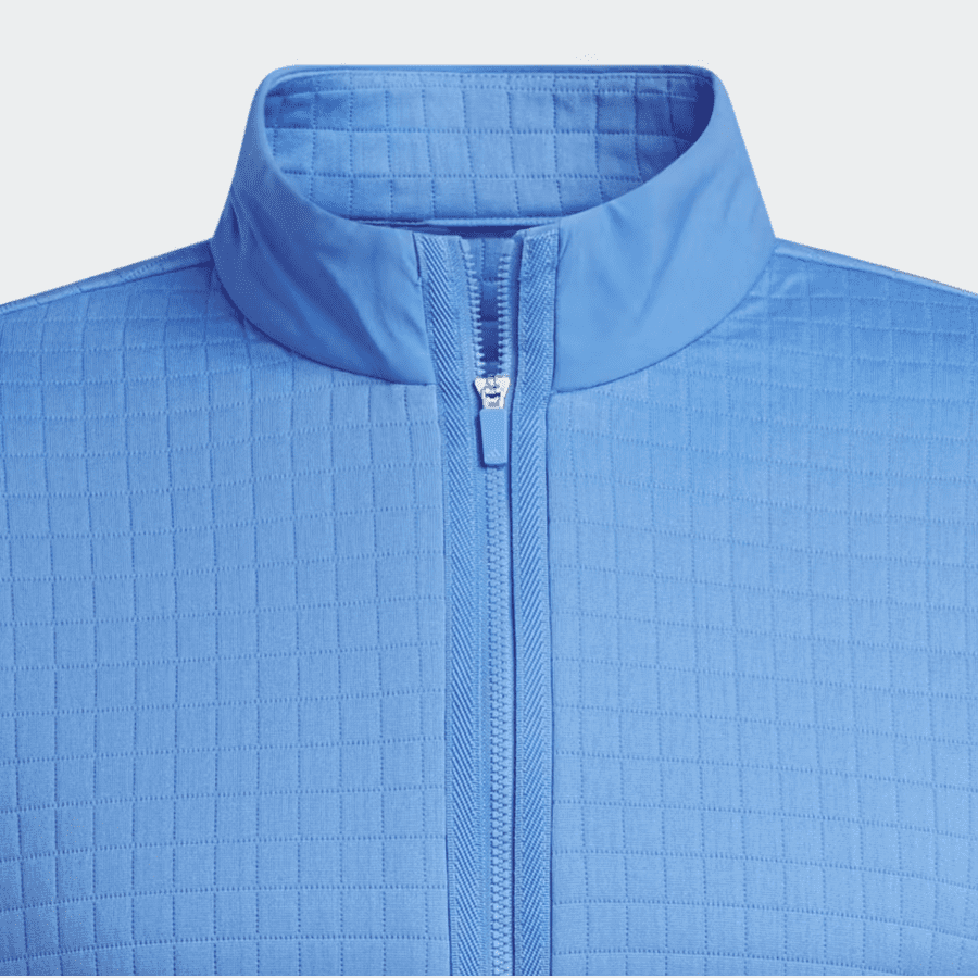 Adidas Water Repellent 1/4 Zip Pullover- Blue