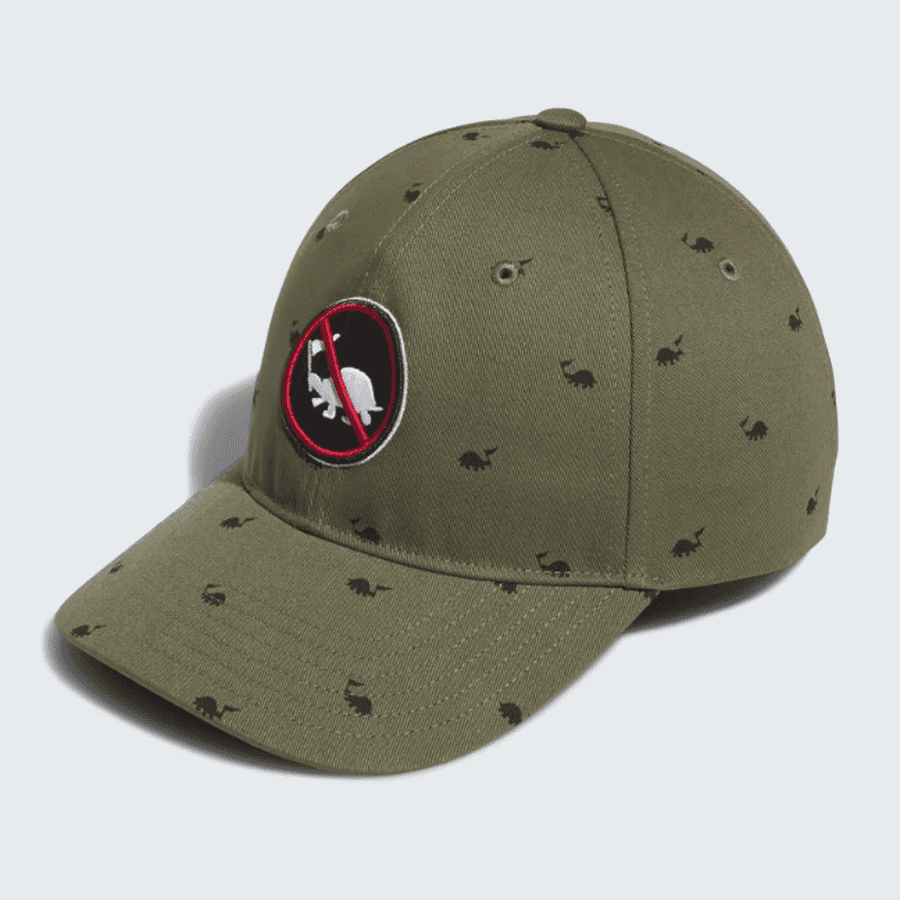 green adidas baseball cap
