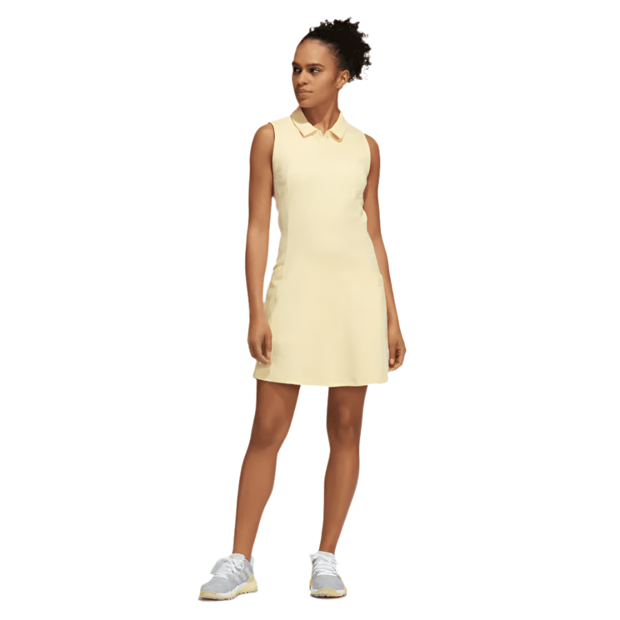 Adidas Go To Sleeveless Golf Dress Yellow