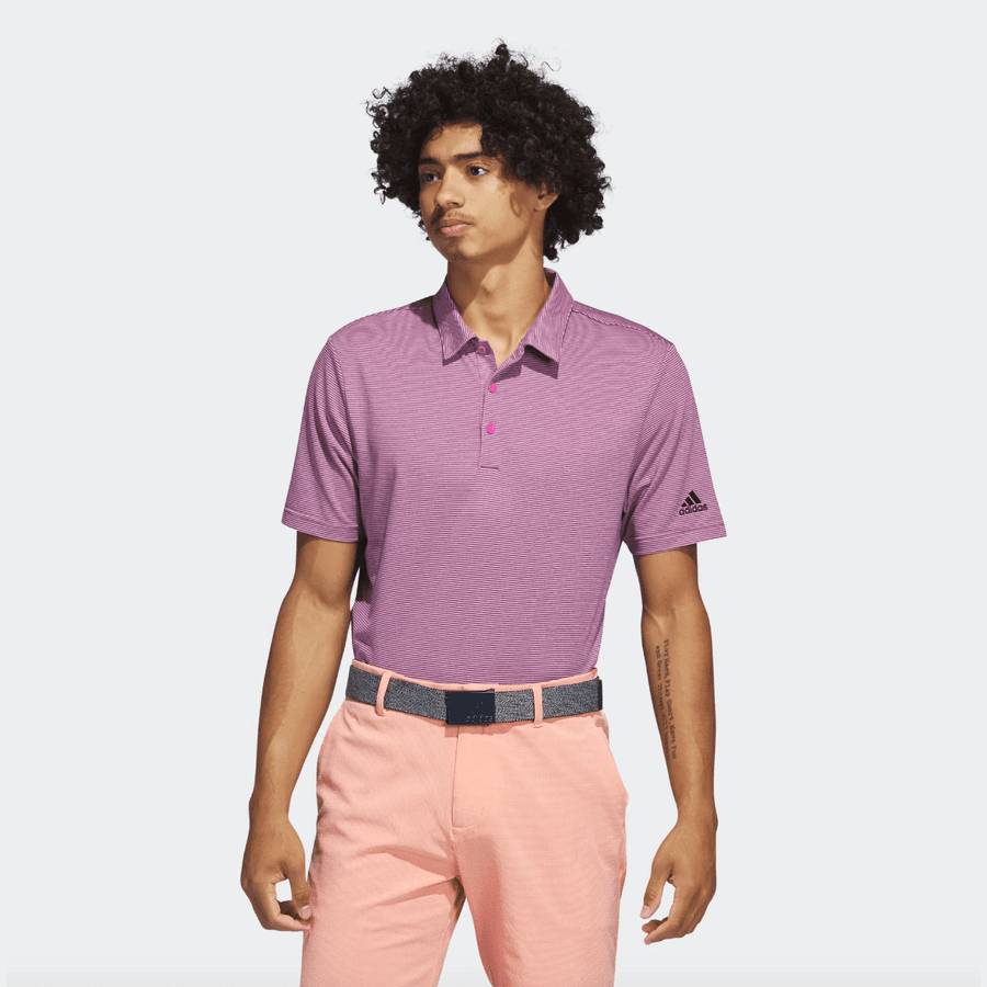 Adidas Ottoman Stripe Polo Shirt