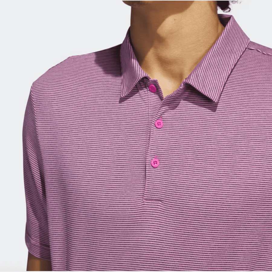 Adidas Ottoman Stripe Polo Shirt