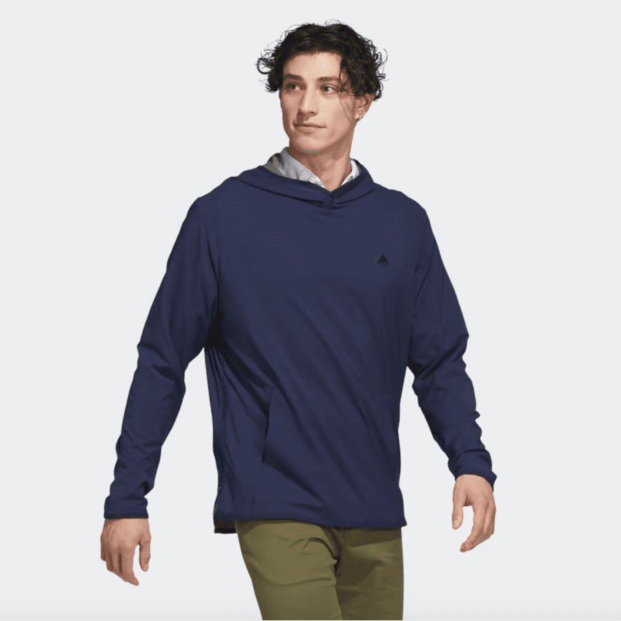 Adidas Go-To Lightweight WIND.RDY Golf Hoodie - Navy