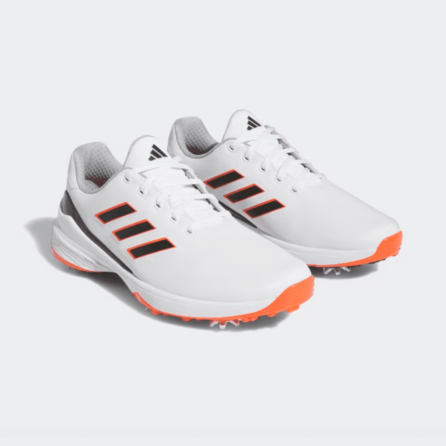 Adidas ZG23 Golf Shoes White Orange