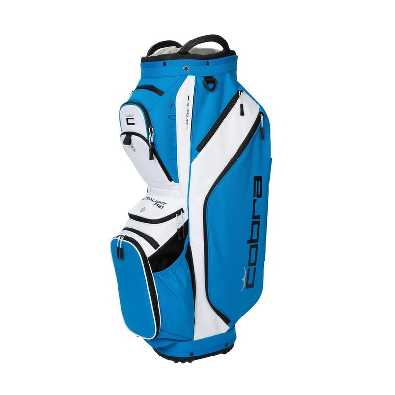 Ladies Golf Bag Greg Norman Cart Bag 14 Way Divider Black White