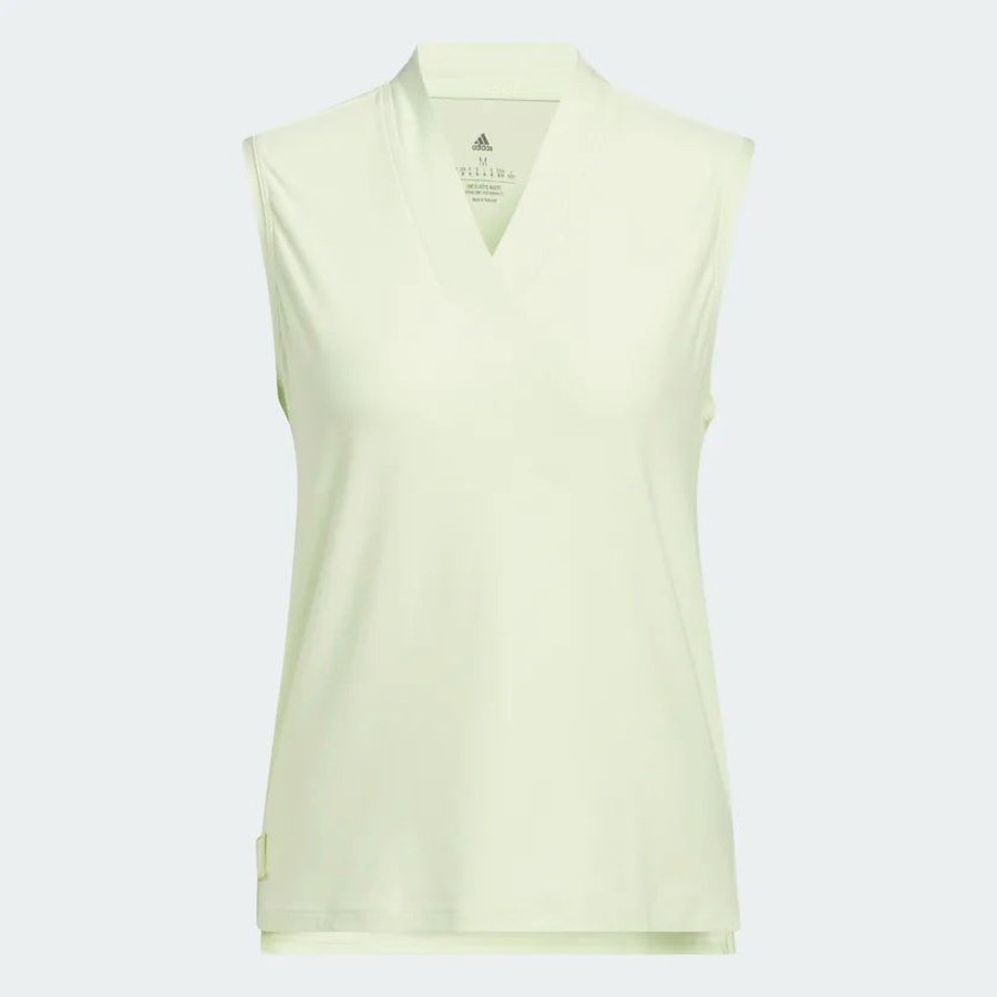 Adidas Go-To Sleeveless Polo Shirt - Green