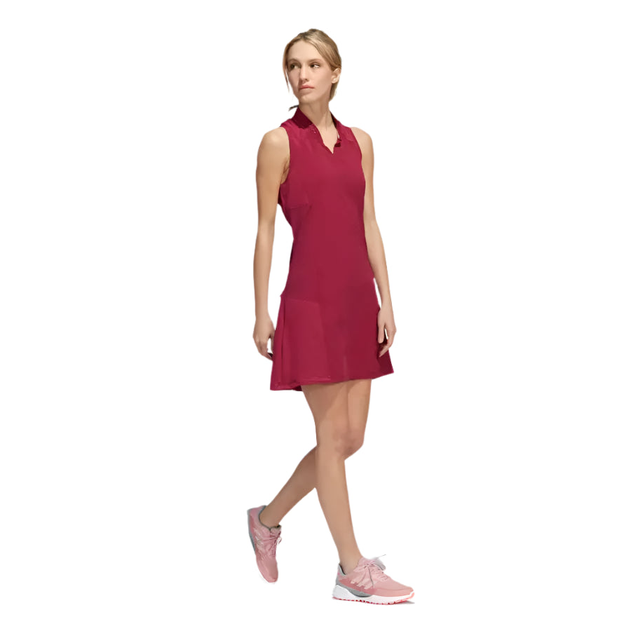 Adidas Women s HEAT.RDY Sleeveless Dress Legacy Burgundy Medium