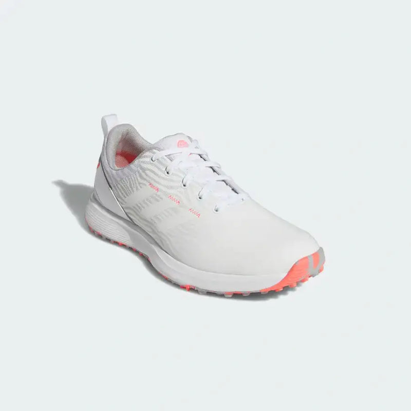 Adidas Ladies S2G Spikeless Golf Shoes - White/Grey
