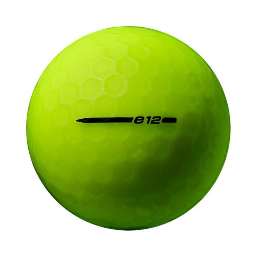 36 Bridgestone E12 Pristine Contact Matte Green Golf Balls - Recycled