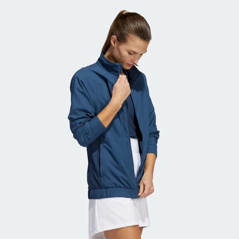 Adidas Ladies Essentials Full-Zip Jacket - Blue