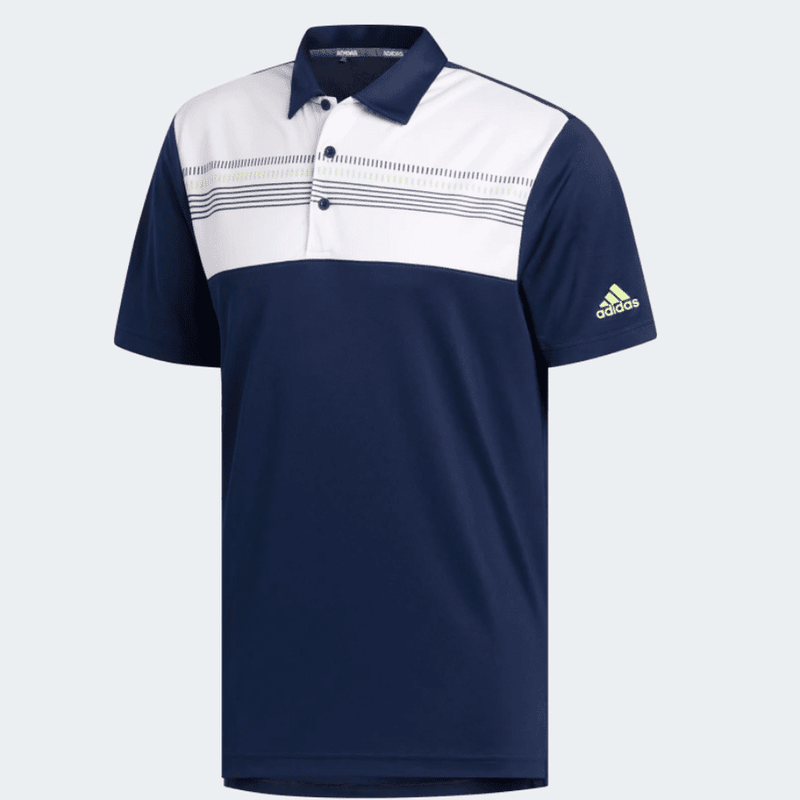 Adidas Basic Colorblock Polo Shirt - Navy/White