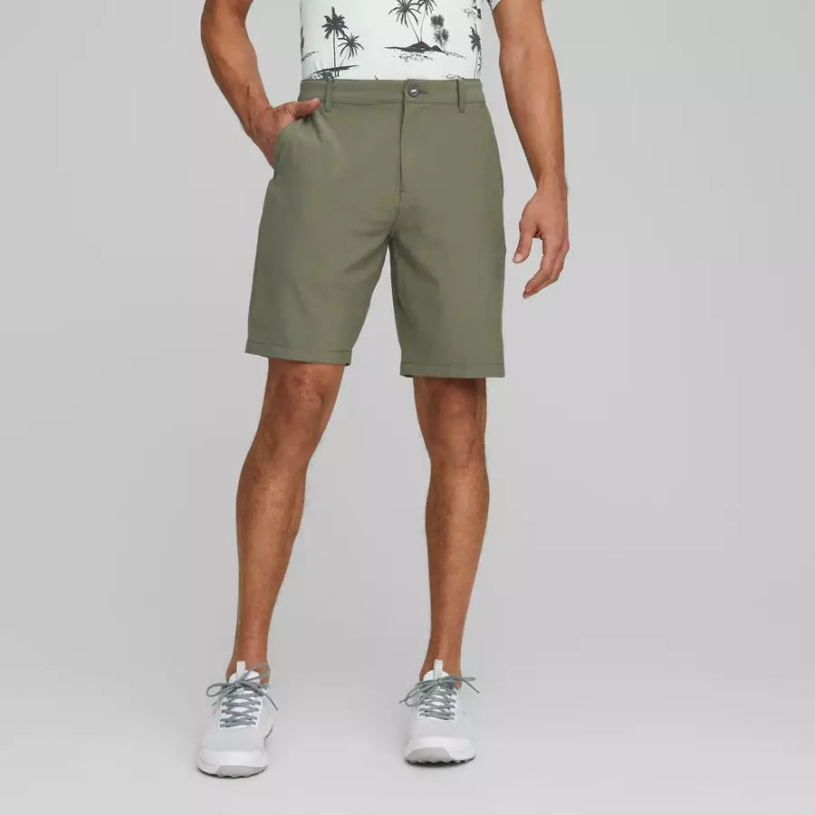 Puma khaki shorts on sale