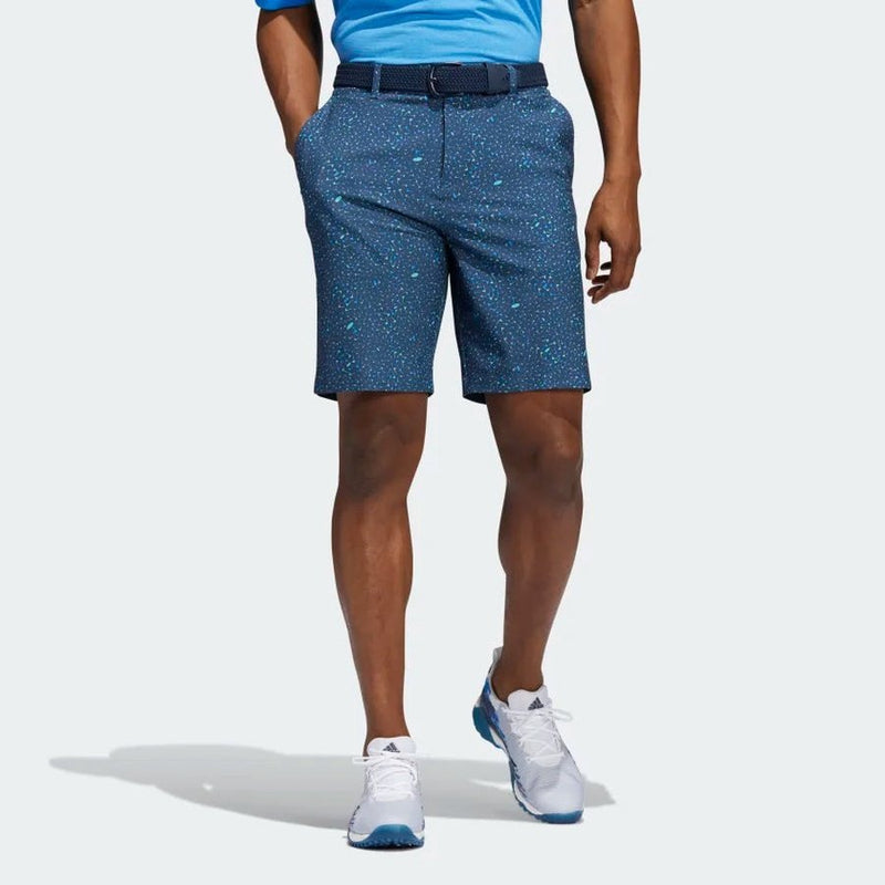 Adidas Ultimate365 Flag-Print Shorts - Navy