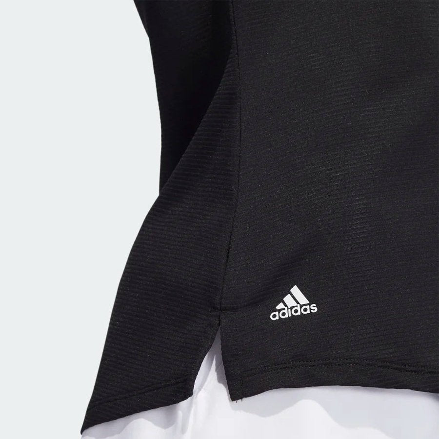 Adidas Sleeveless Polo Shirt - Black